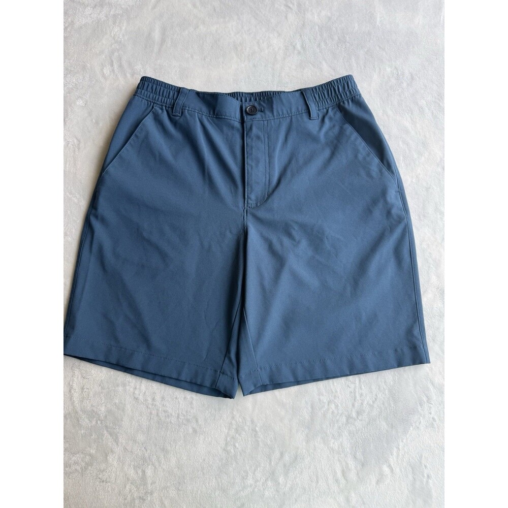 Southern Proper Men's Performance Golf Shorts Size 30 Blue 8" Inseam Stretch
